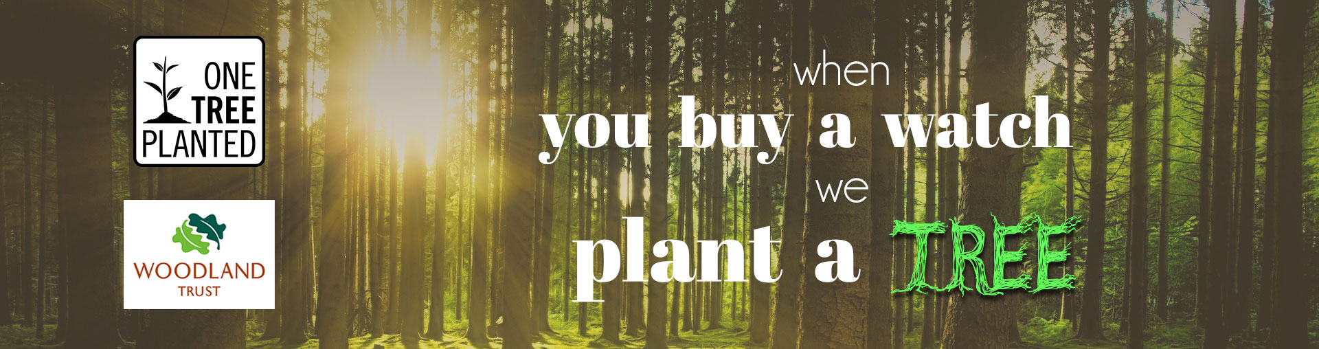 buy a wooden watch plant a tree