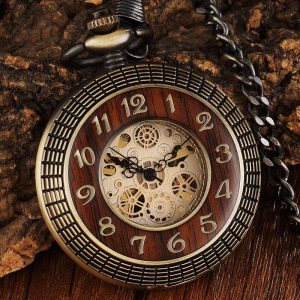gorben wooden vintage pocket watch uk 2